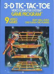 3D Tic-Tac-Toe - (Game Only) (Atari 2600)