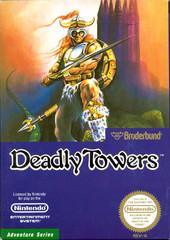Deadly Towers - (Game Only) (NES)
