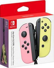 Joy-Con Pastel Pink & Pastel Yellow - (New) (Nintendo Switch)