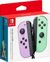 Joy-Con Pastel Purple & Pastel Green - (New) (Nintendo Switch)