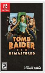 Tomb Raider I-III Remastered - (New) (Nintendo Switch)
