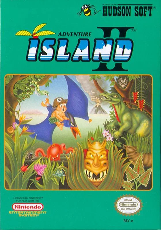 Adventure Island II - (Complete) (NES)