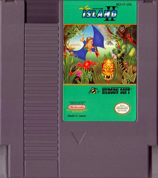 Adventure Island II - (Complete) (NES)