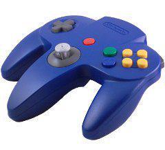 Blue Controller - (Complete) (Nintendo 64)