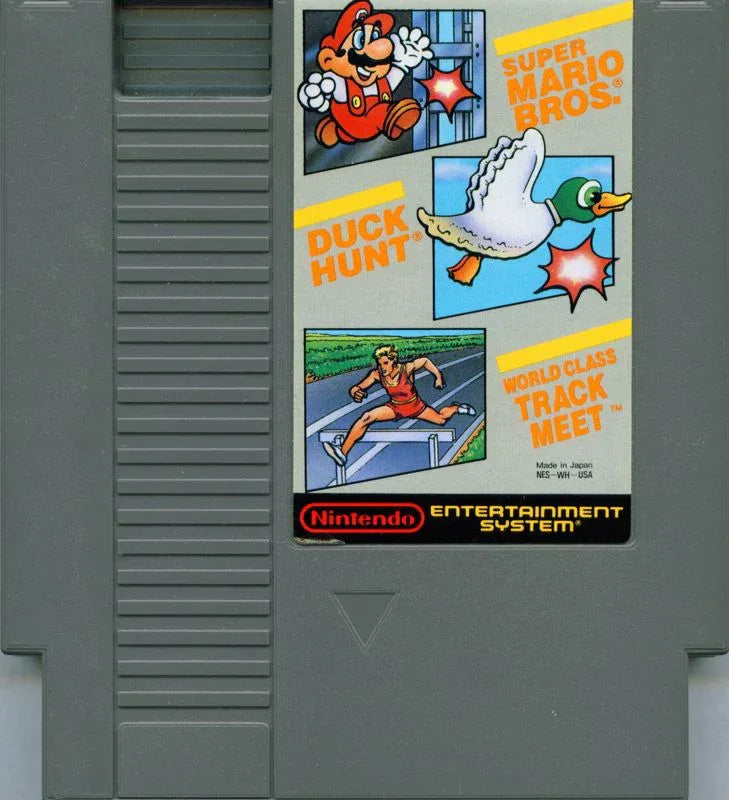 Super Mario Bros Duck Hunt World Class Track Meet - (Game Only) (NES)