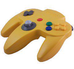 Yellow Controller - (Pre-Played) (Nintendo 64)