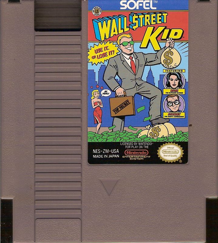 Wall Street Kid - (Game Only) (NES)