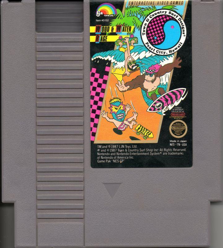 Town & Country Surf Designs: Wood and Water Rage - (Game Only) (NES)