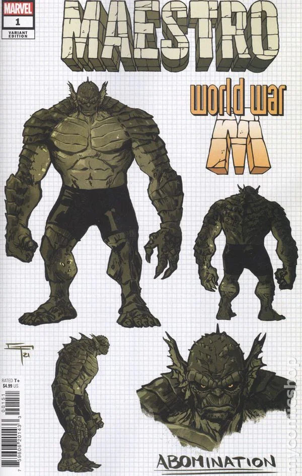 Maestro World War M #1 (Of 5) Peralta 1:10