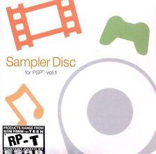 Sampler Disc: Volume 1 - (Game Only) (PSP)