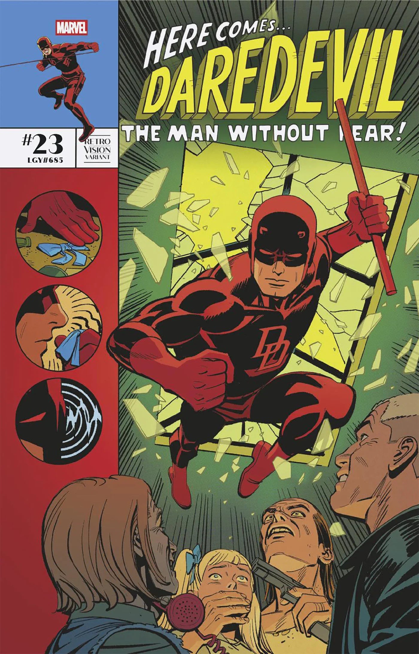 Daredevil #23 - Leo Romero Retrovision Variant