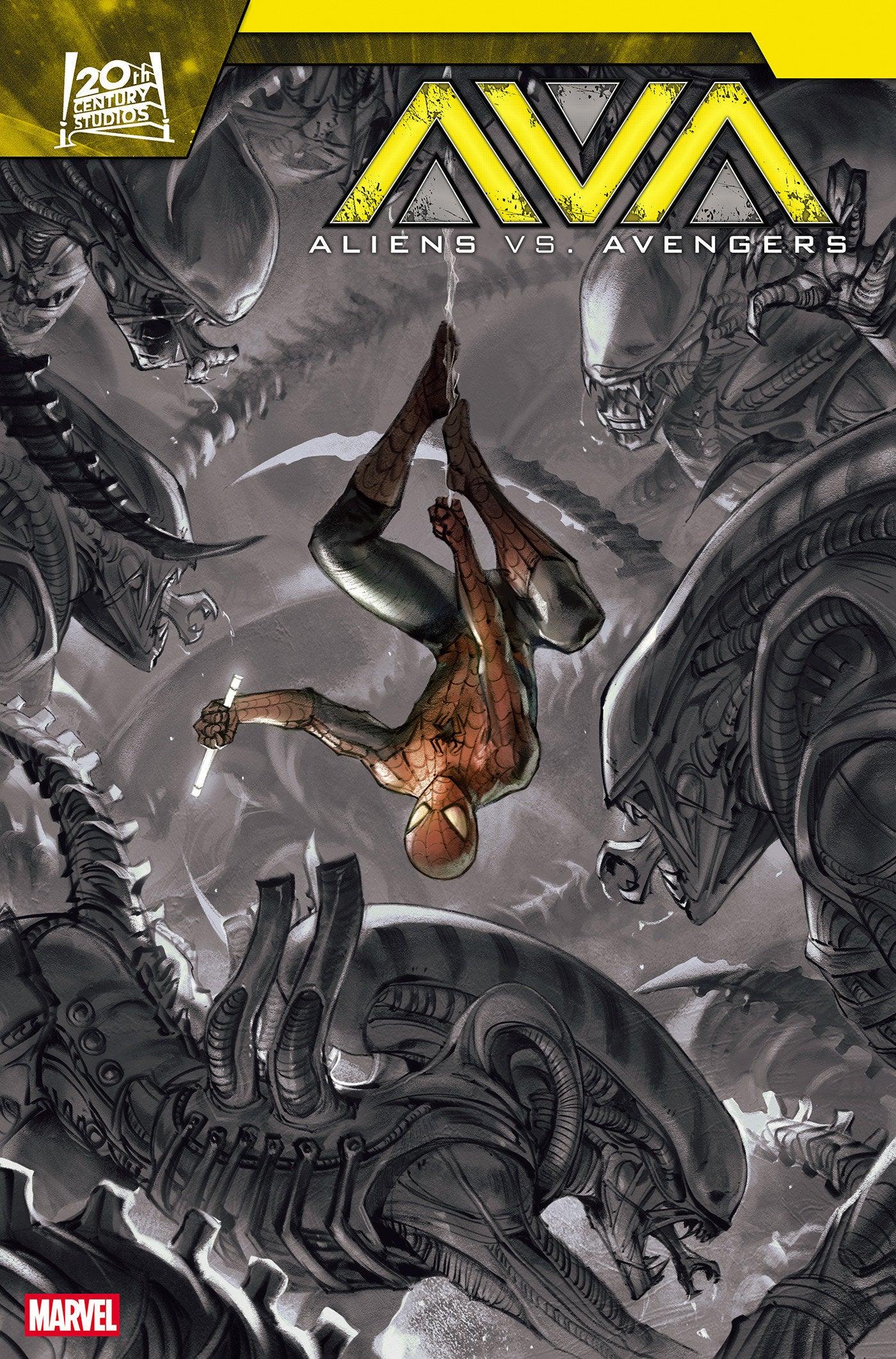 Aliens vs. Avengers #4 - Jessica Fong Variant