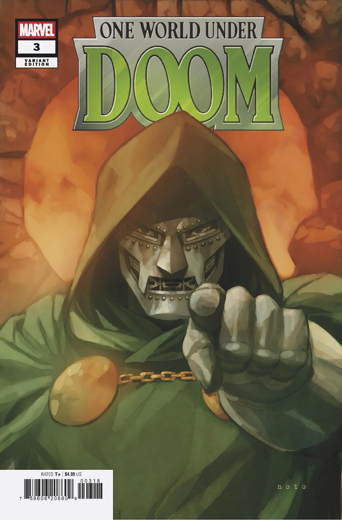 One World Under Doom #3 (Of 9) - 1:25 Phil Noto Variant