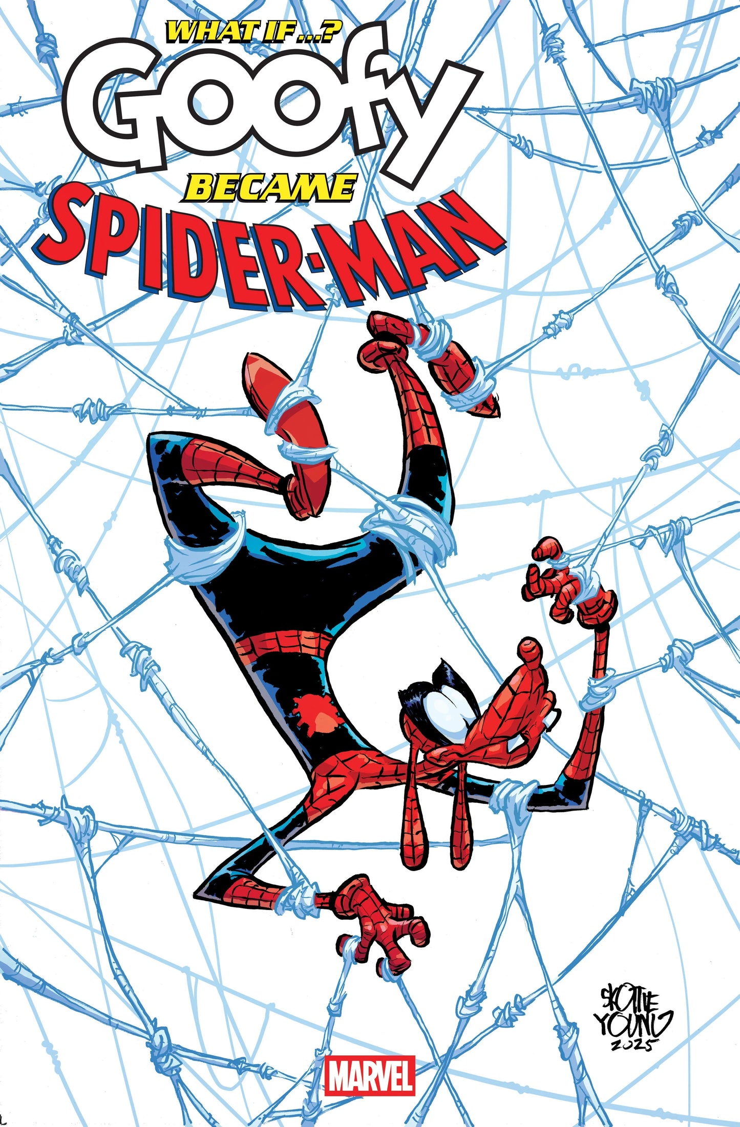 Marvel & Disney: What If...? Goofy Became Spider-Man #1 Skottie Young Variant