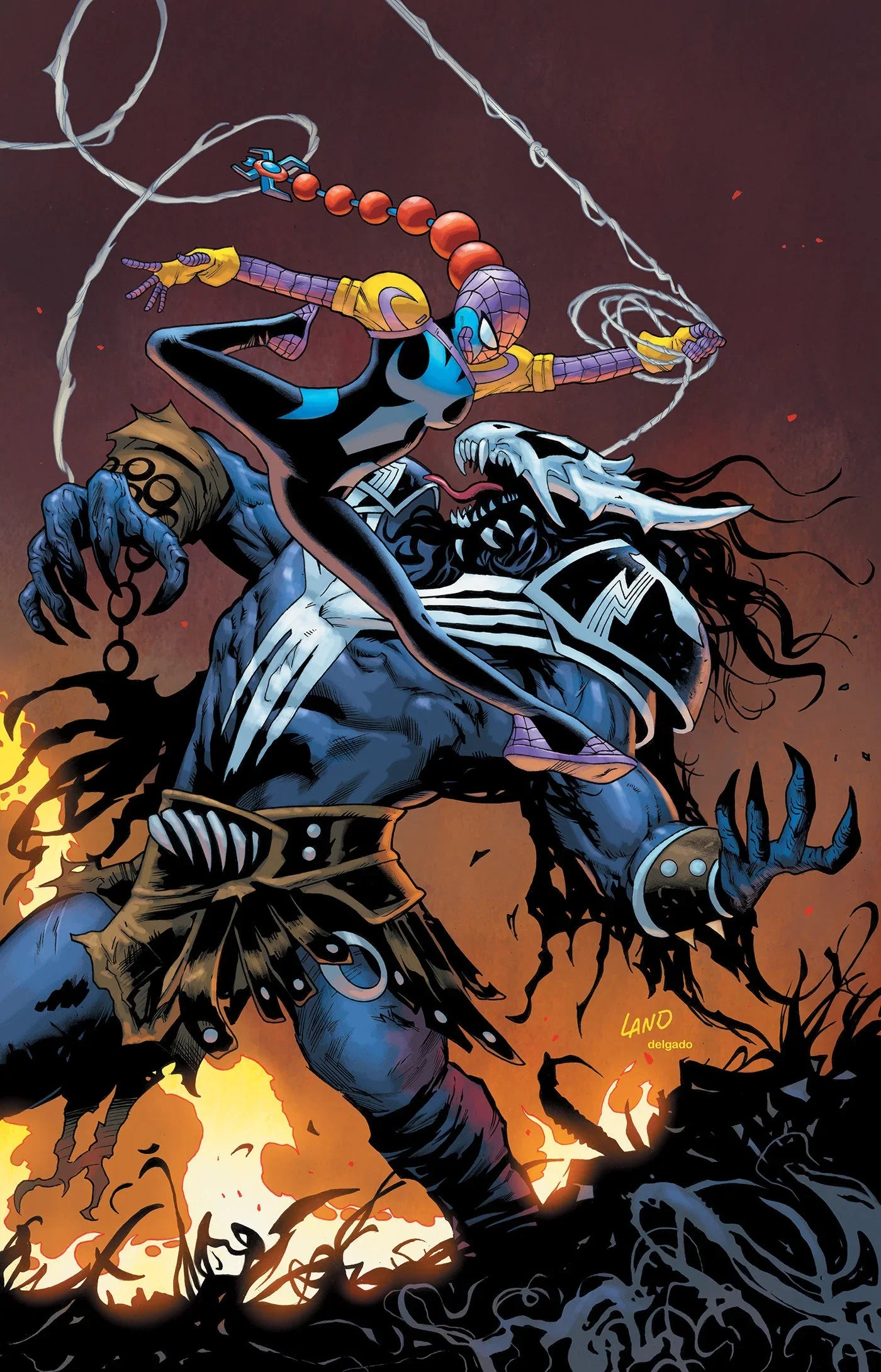 Spider-Verse vs. Venomverse #1 Greg Land Full Art Variant