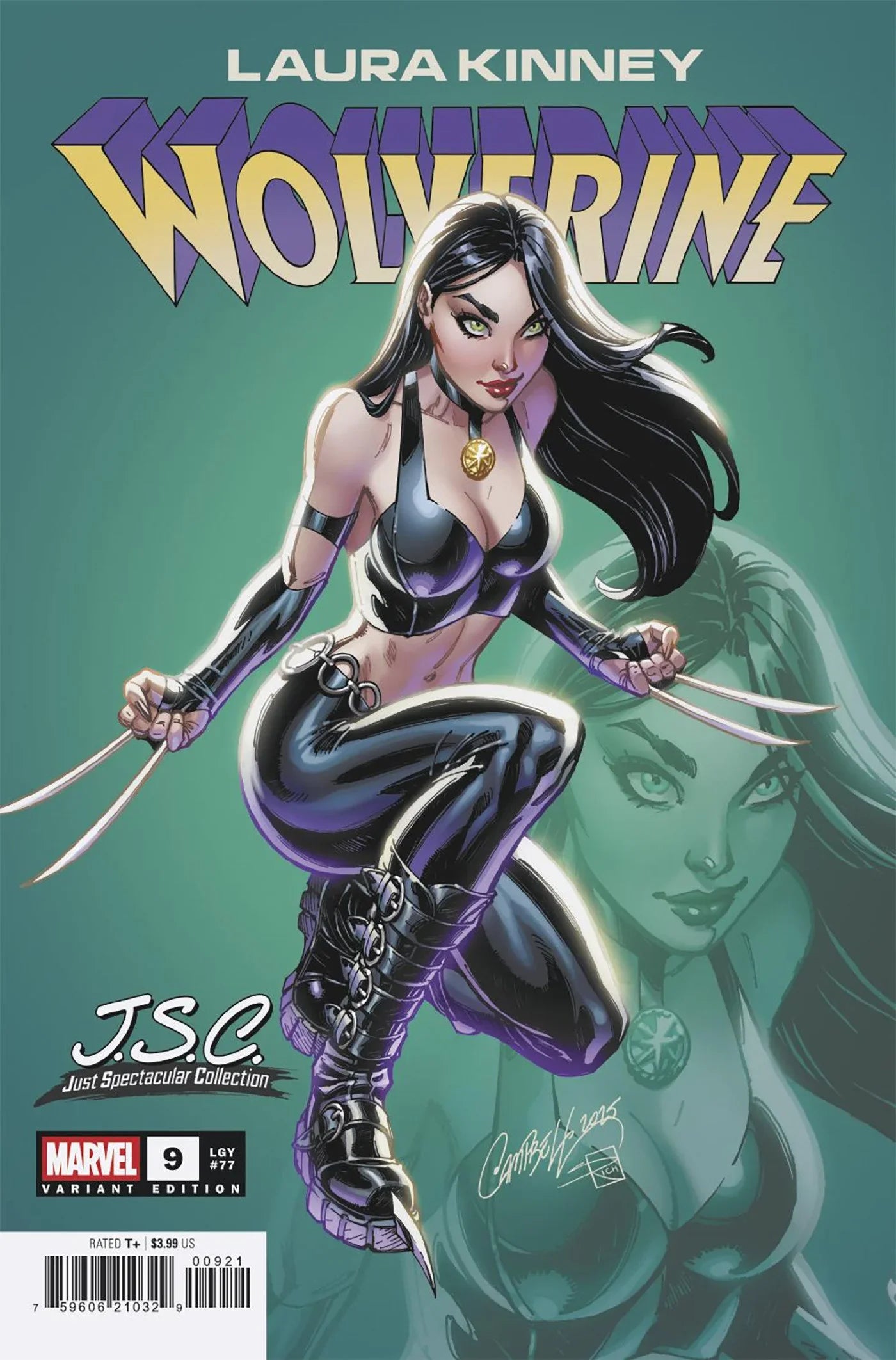 Laura Kinney: Wolverine #9 J. Scott Campbell Just Spectacular Collection Variant