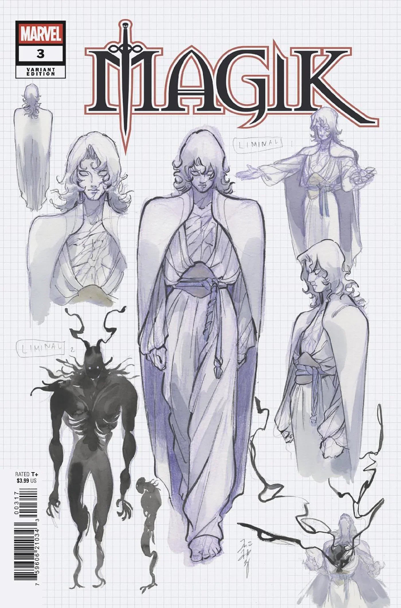 Magik #3 - 10 Copy Variant Edition Peach Momoko Design Variant