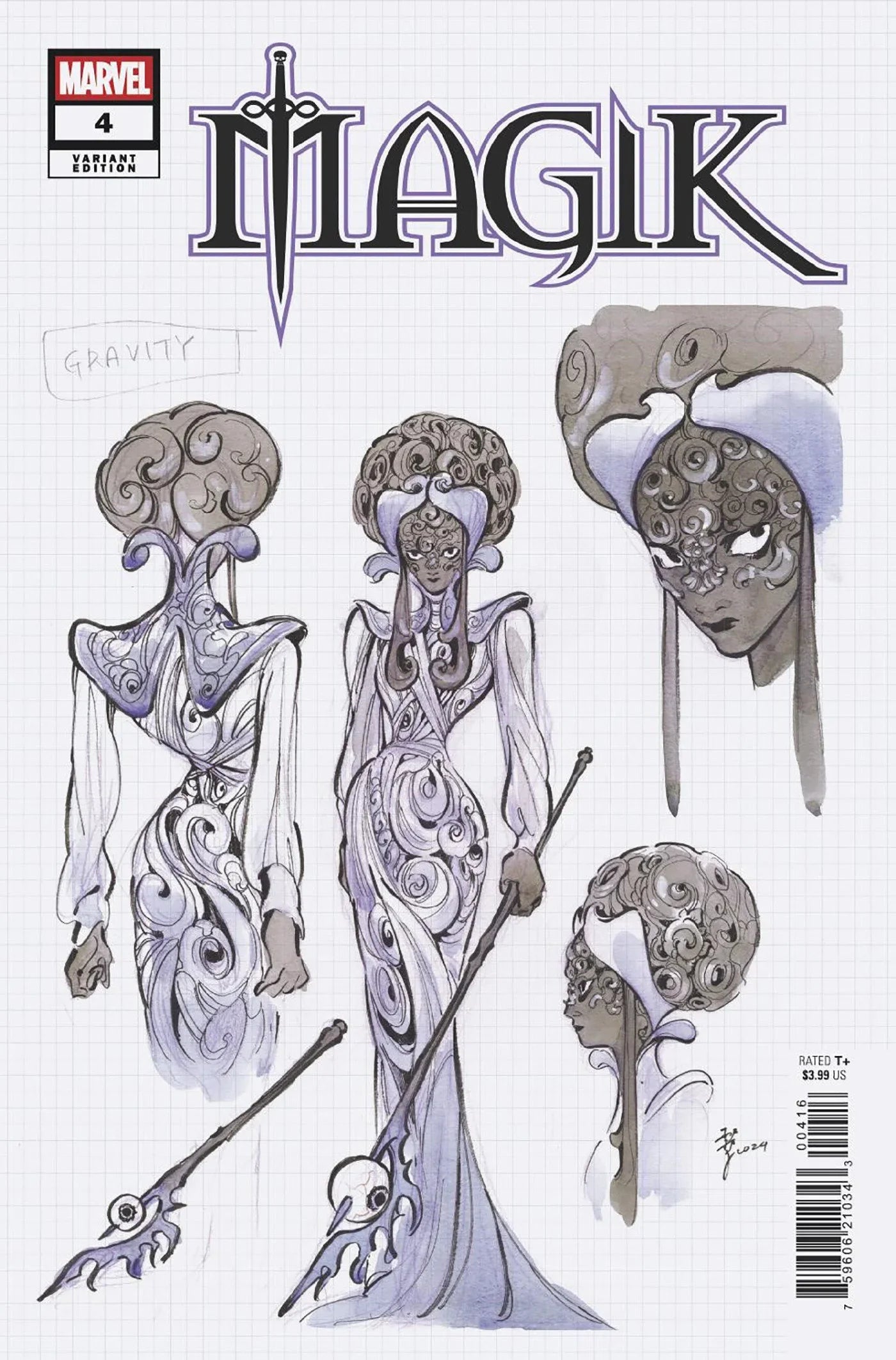 Magik #4 - 10 Copy Variant Edition Peach Momoko Design Variant