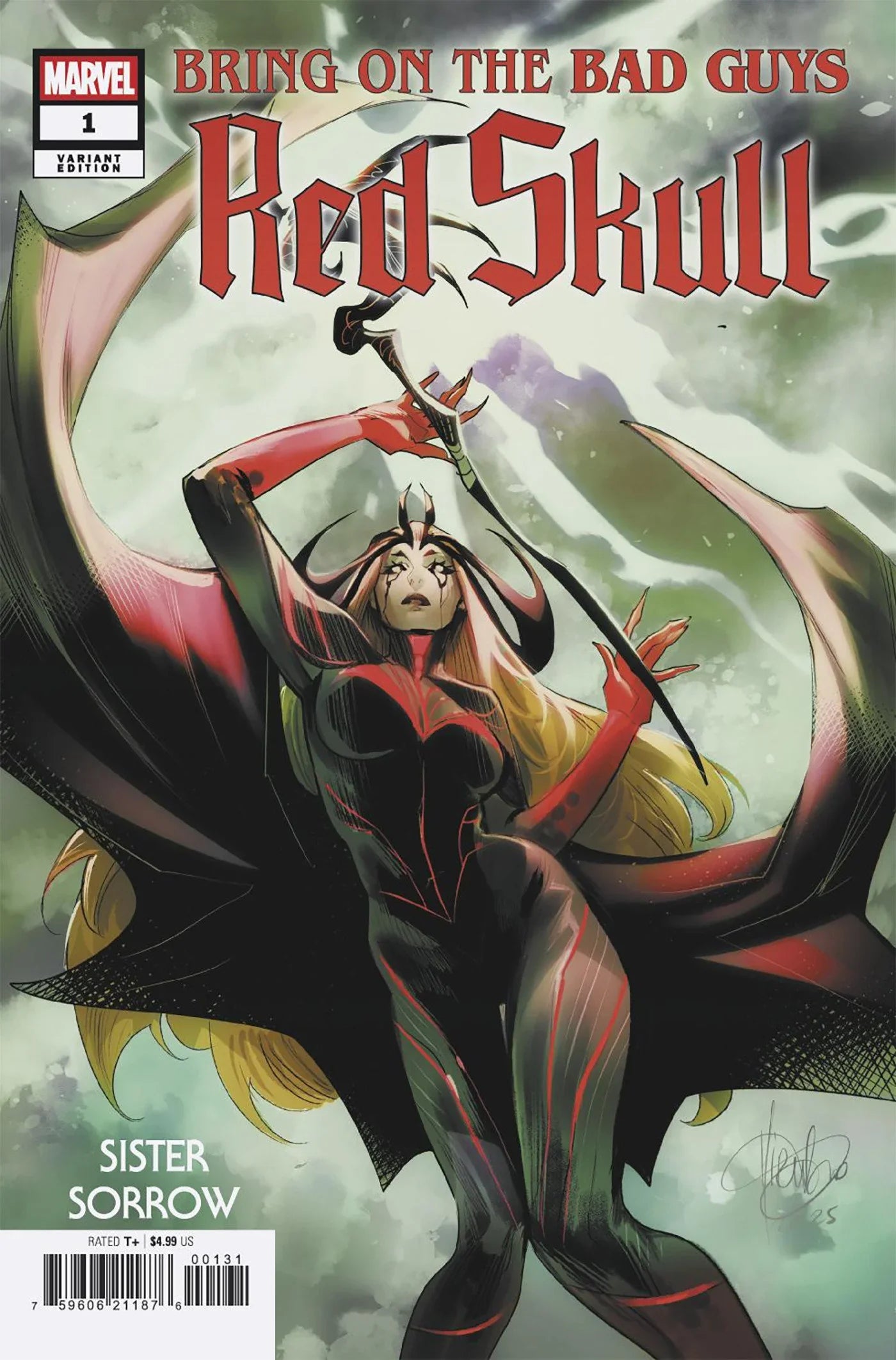 Bring On The Bad Guys: Red Skull #1 Mirka Andolfo Sister Sorrow Variant