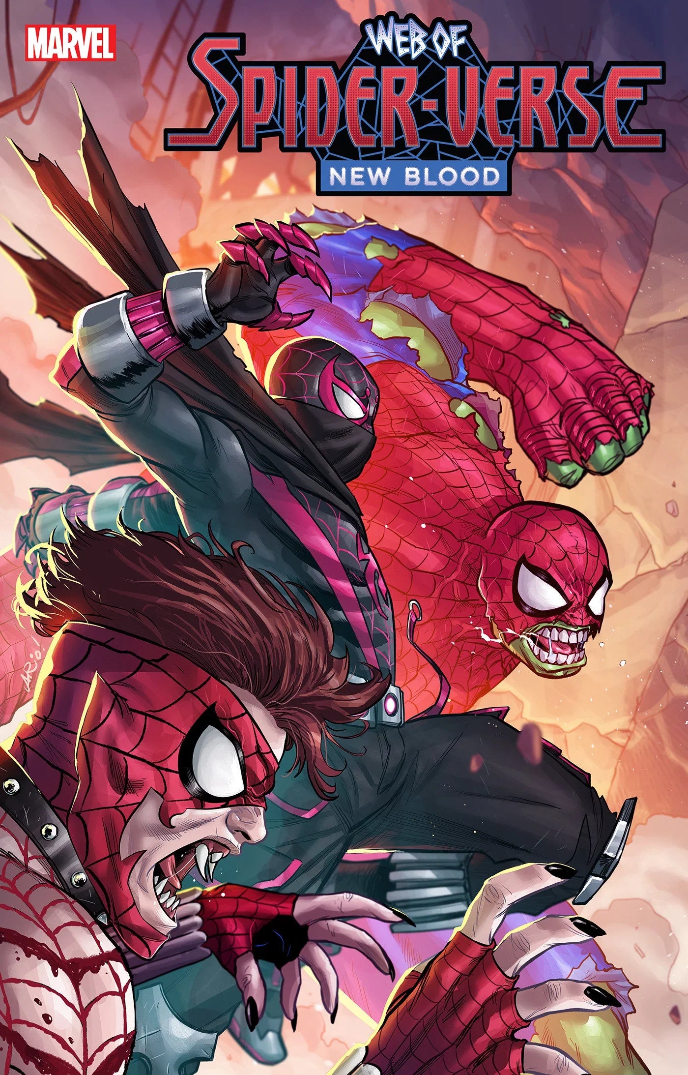 Web Of Spider-Verse: New Blood #1 - Ario Anindito Connecting Variant