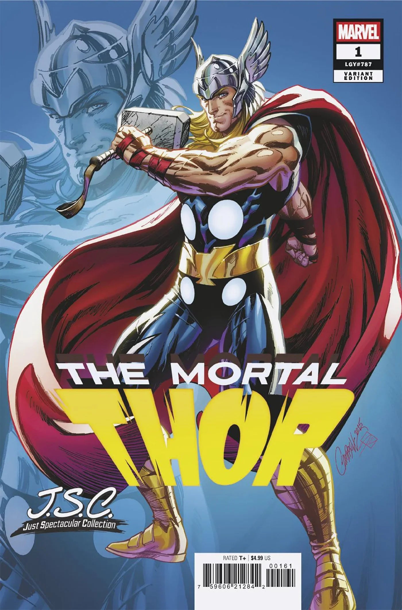 Thor #1 - J. Scott Campbell Just Spectacular Collection Variant