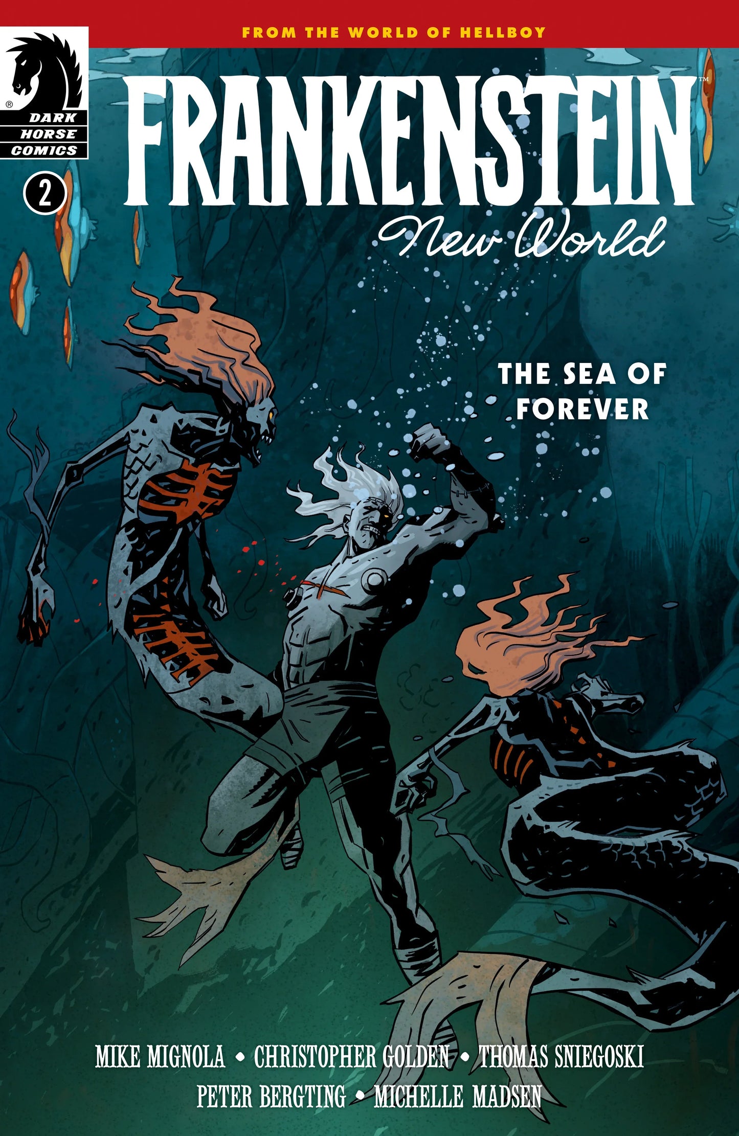 Frankenstein: New World--The Sea Of Forever #2 (Cover A) (Peter Bergting)