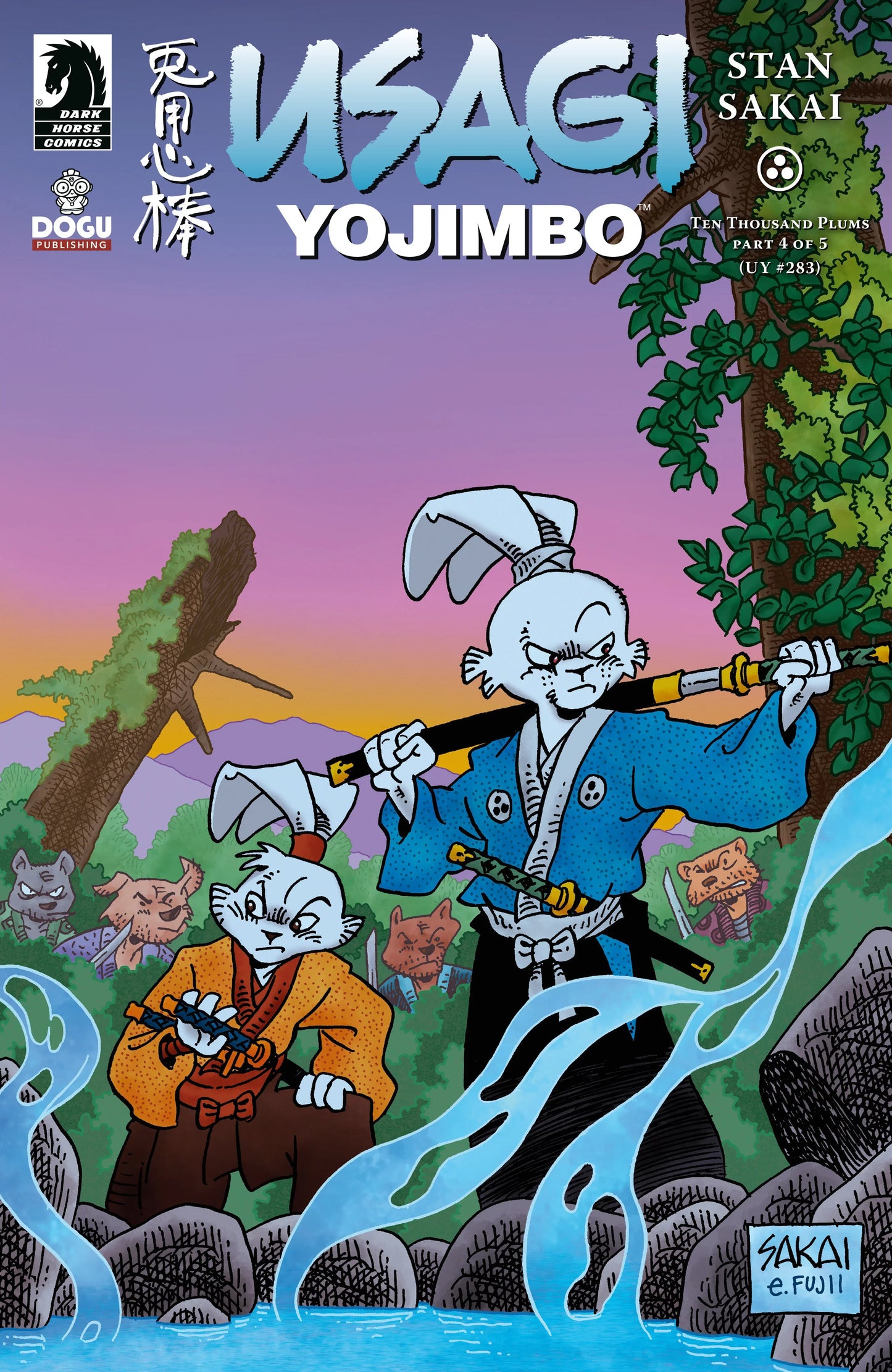 Usagi Yojimbo: Ten Thousand Plums #4 (Cover A) (Stan Sakai)