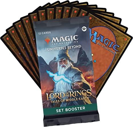 Magic: The Gathering The Lord of The Rings: Tales of Middle-Earth Set Booster - Set Booster - Set Booster - Set Booster - Set Bo