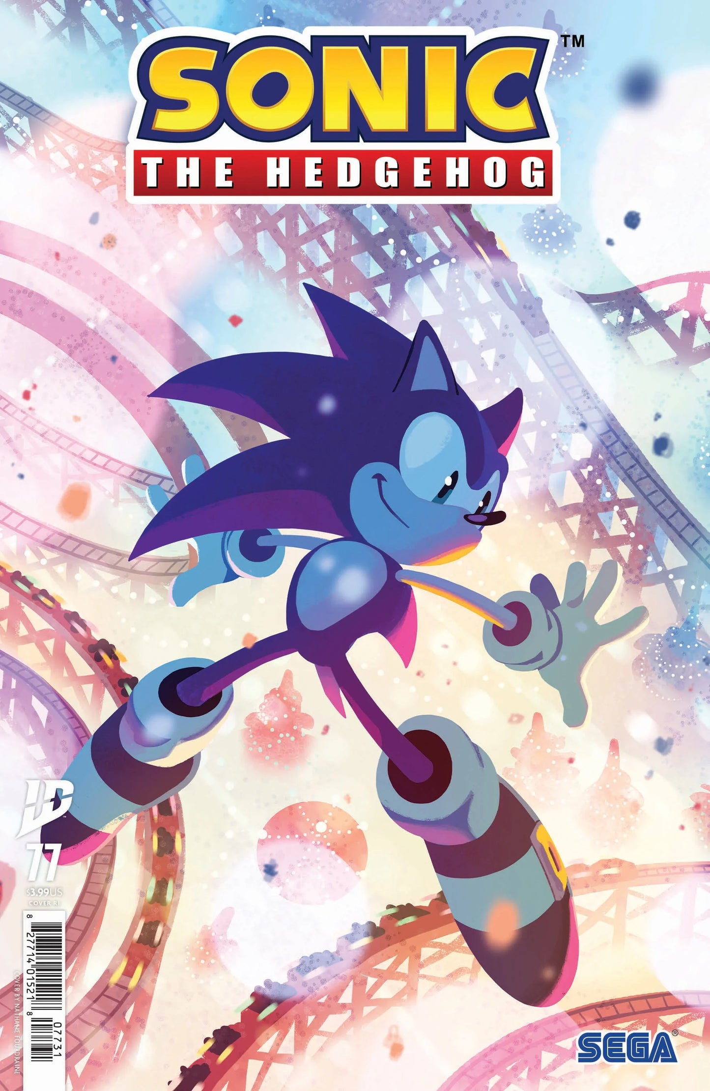 Sonic The Hedgehog #77 - 10 Copy Fourdraine Fa