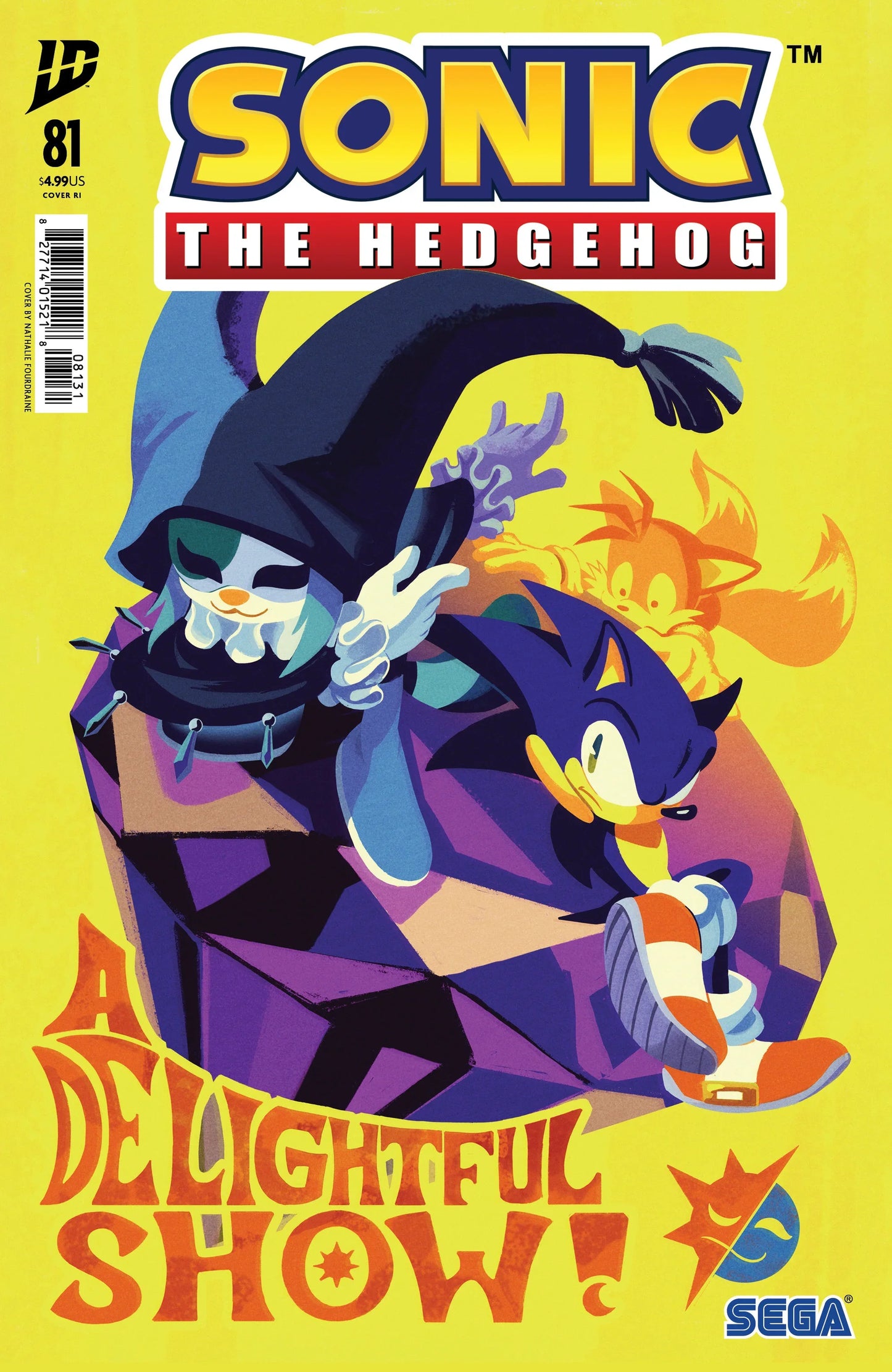 Sonic The Hedgehog #81 - Variant Ri (15) (Fourdraine)