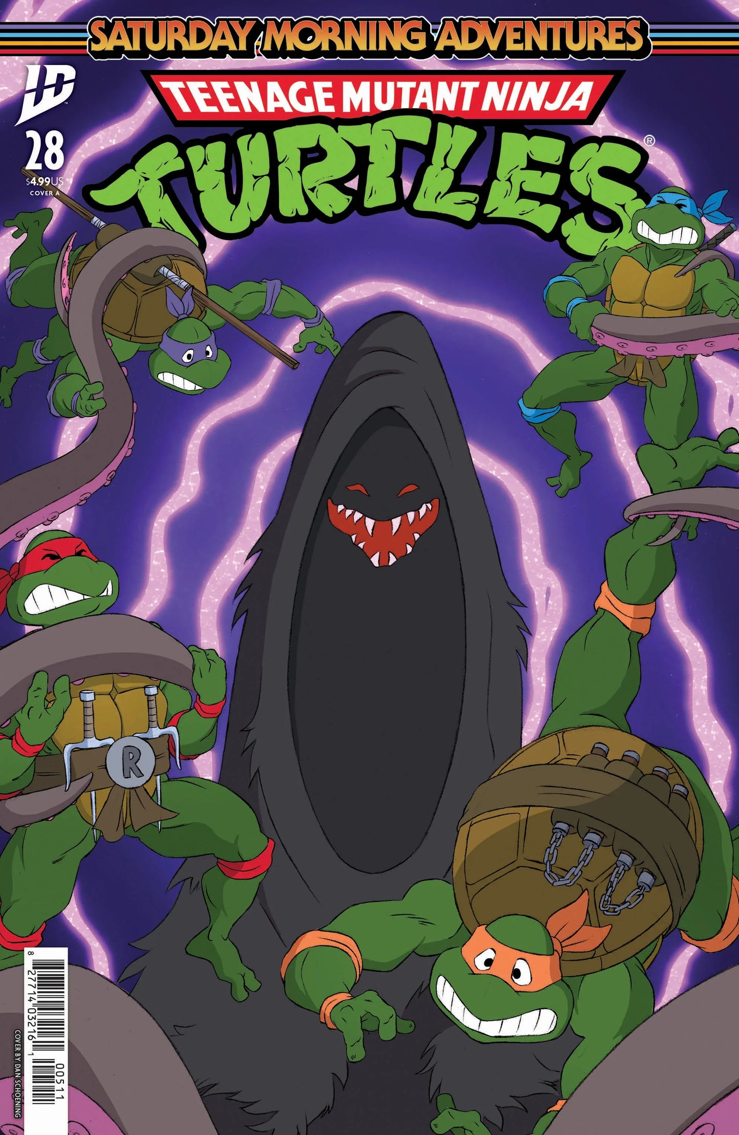 Teenage Mutant Ninja Turtles: Saturday Morning Adventures #28 Cover A (Schoening)