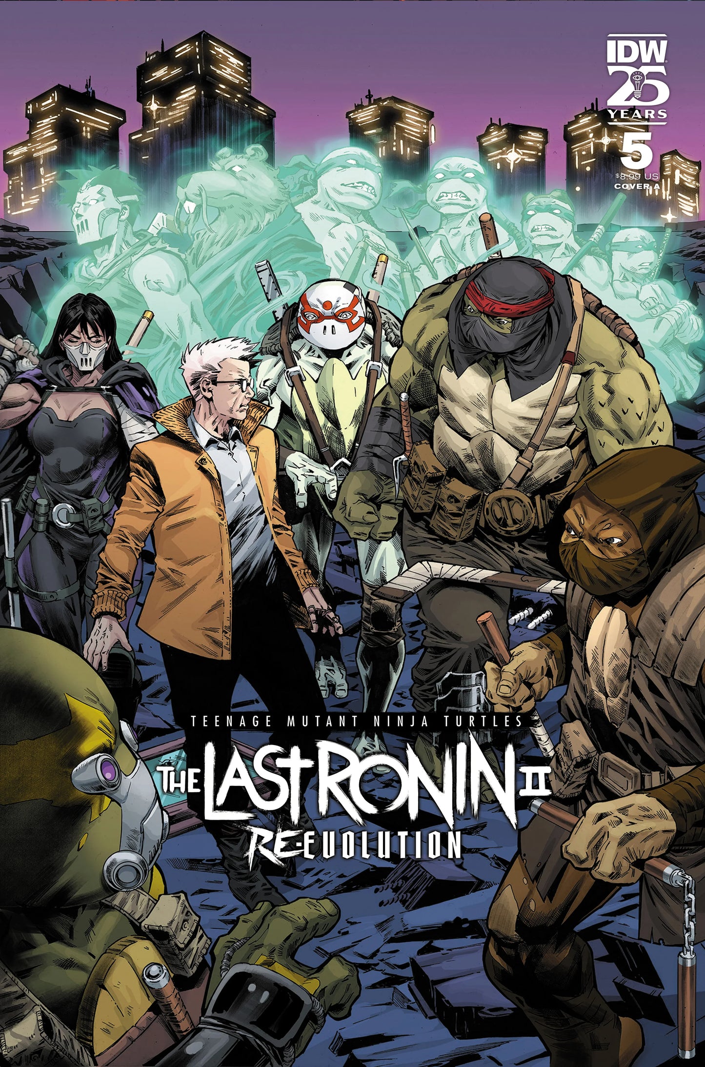 Teenage Mutant Ninja Turtles The Last Ronin II Re Evolution #5 - Cover A Escorzas (Mature)