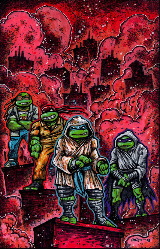 Teenage Mutant Ninja Turtles #10 - Variant Ri (10) (Eastman Full Art)