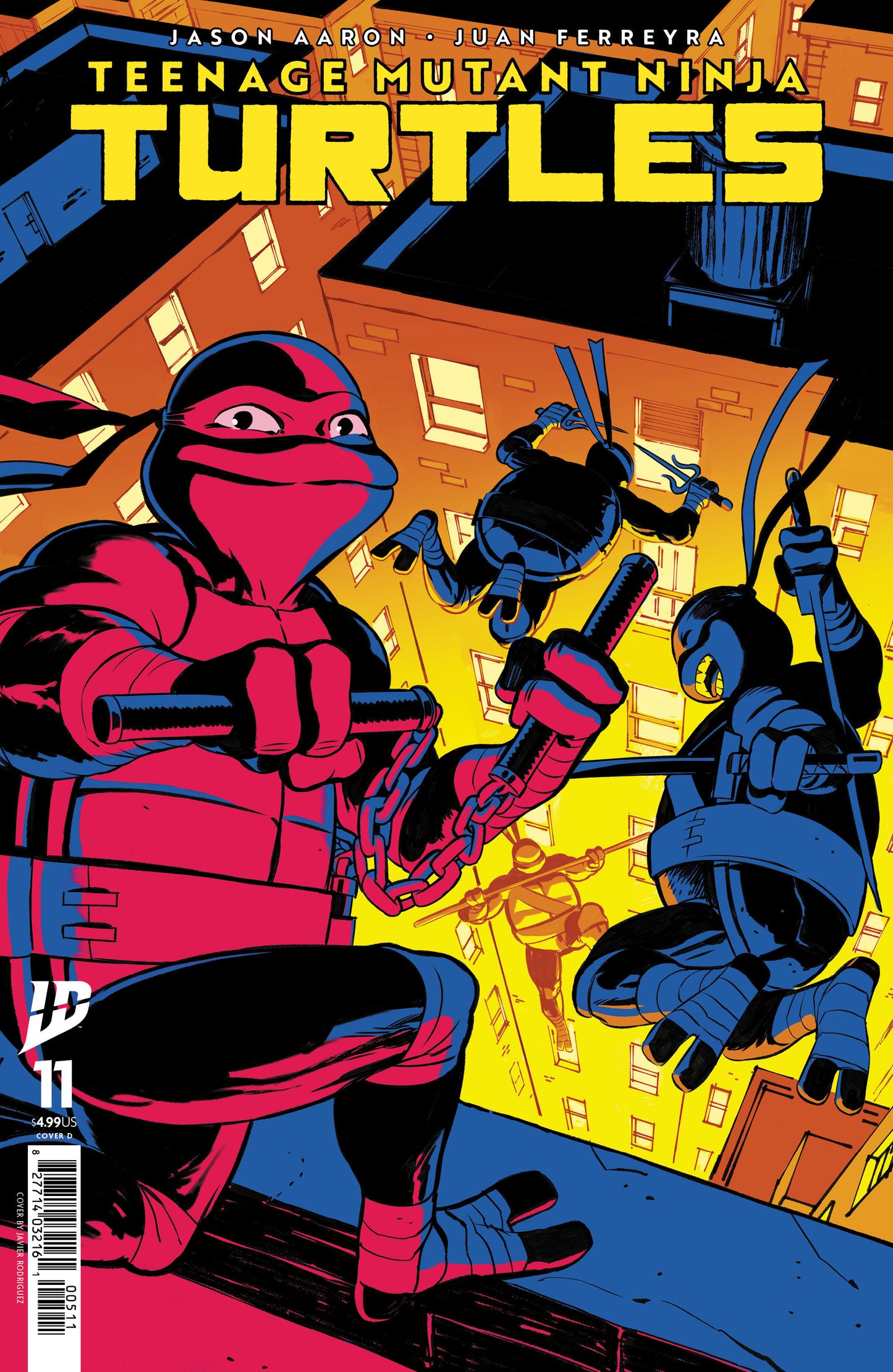 Teenage Mutant Ninja Turtles #11 - Variant D (RodríGuez)