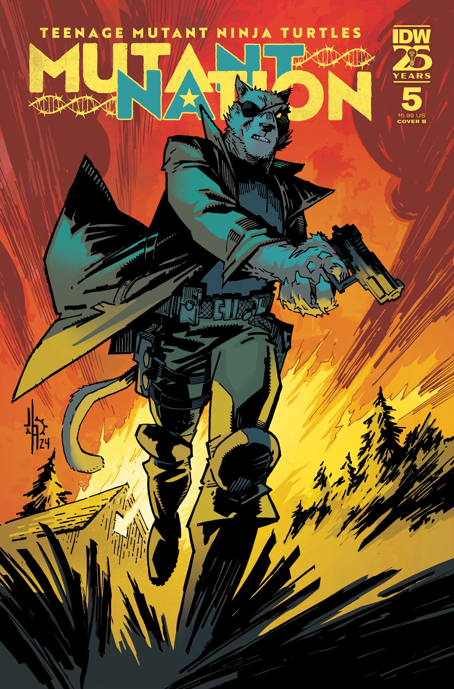 Teenage Mutant Ninja Turtles Mutant Nation #5 - Cover B Howard