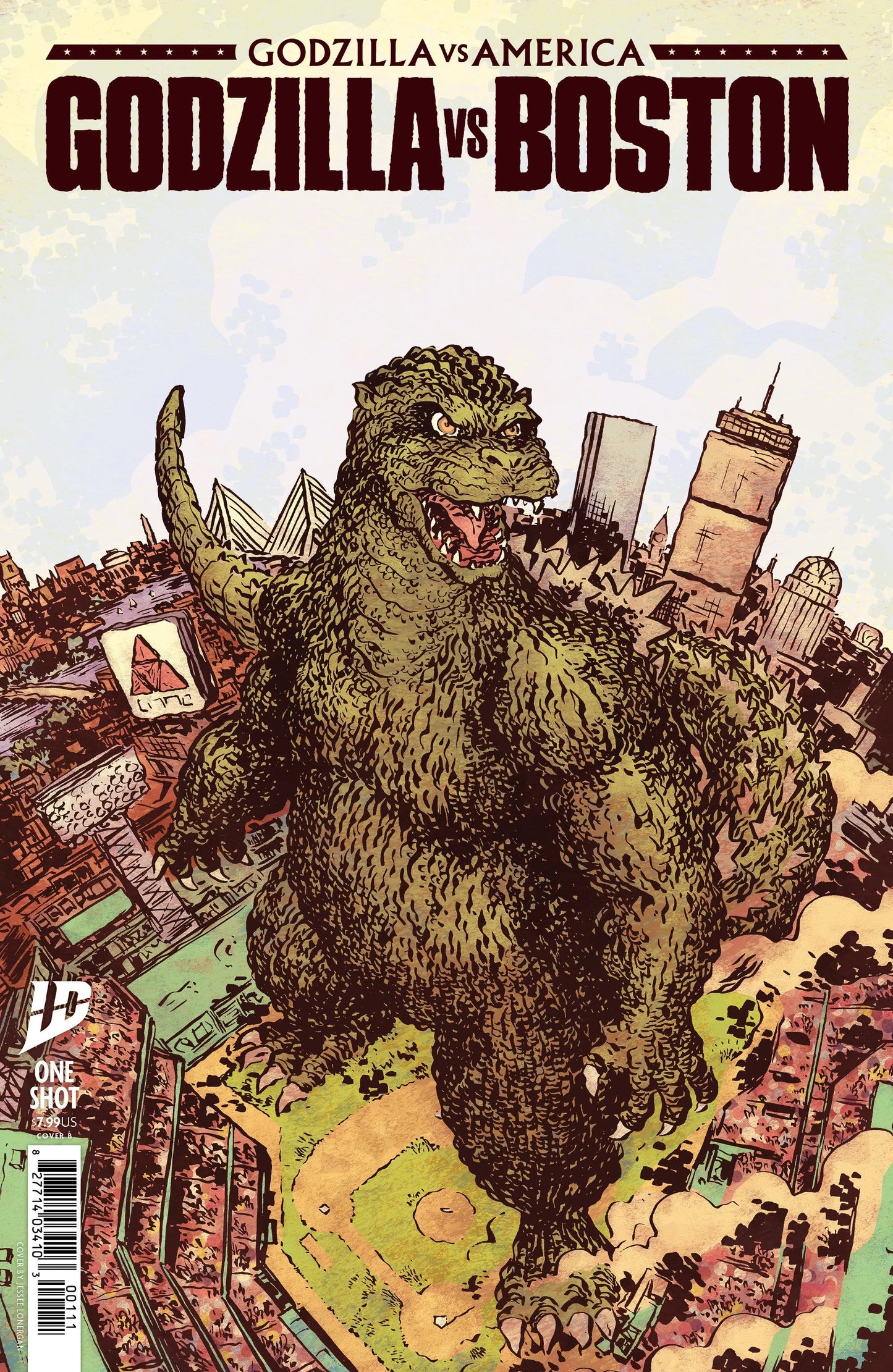 Godzilla vs. America: Boston Variant B (Lonergan)