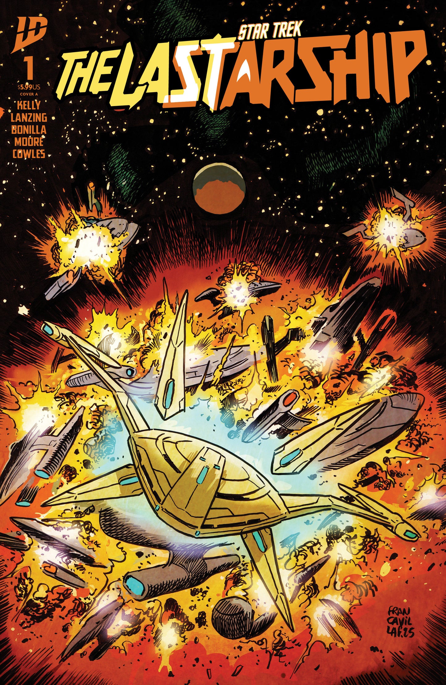 Star Trek Last Starship #1 - Cover A (Francavilla)