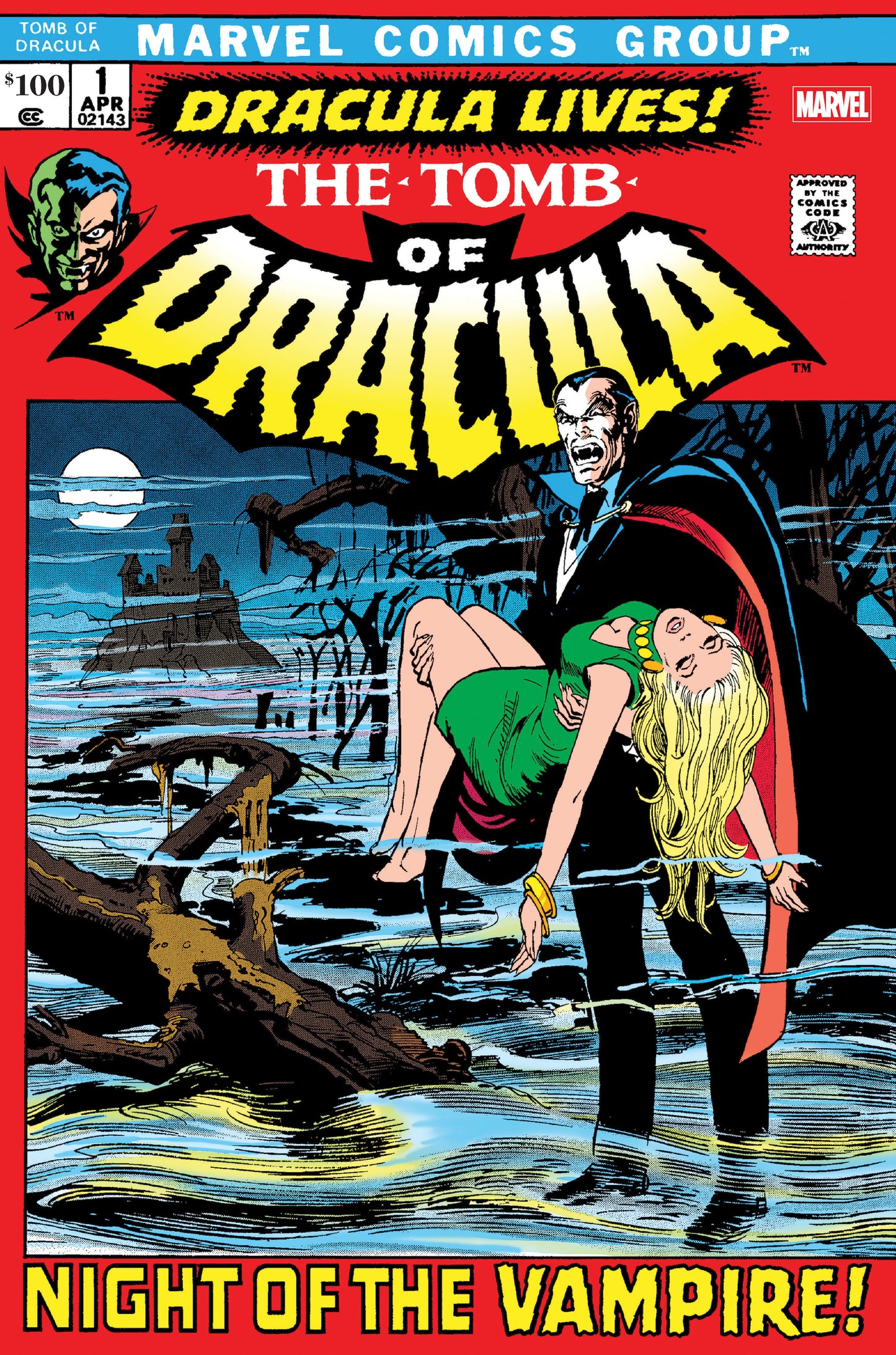 Tomb Of Dracula Omnibus - Volume 1 Neal Adams Cover