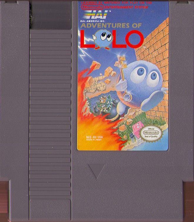 Adventures of Lolo - (Game Only) (NES)