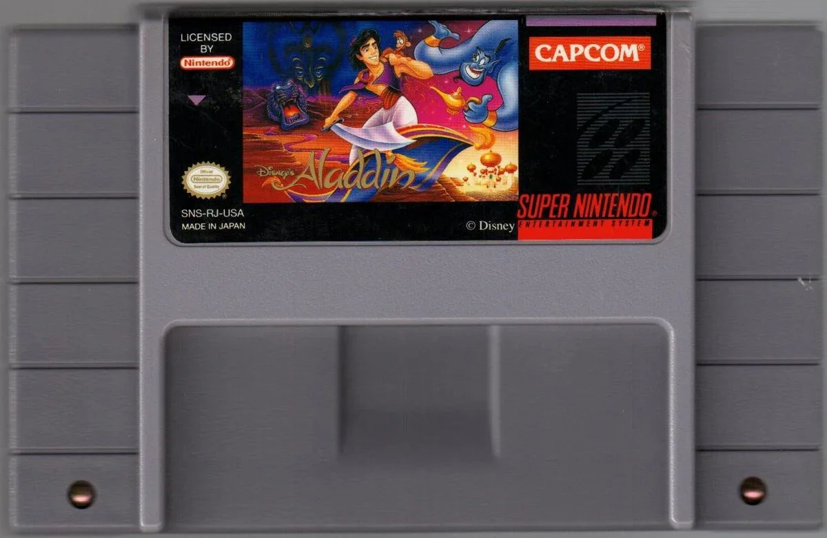 Aladdin - (Game Only) (Super Nintendo)