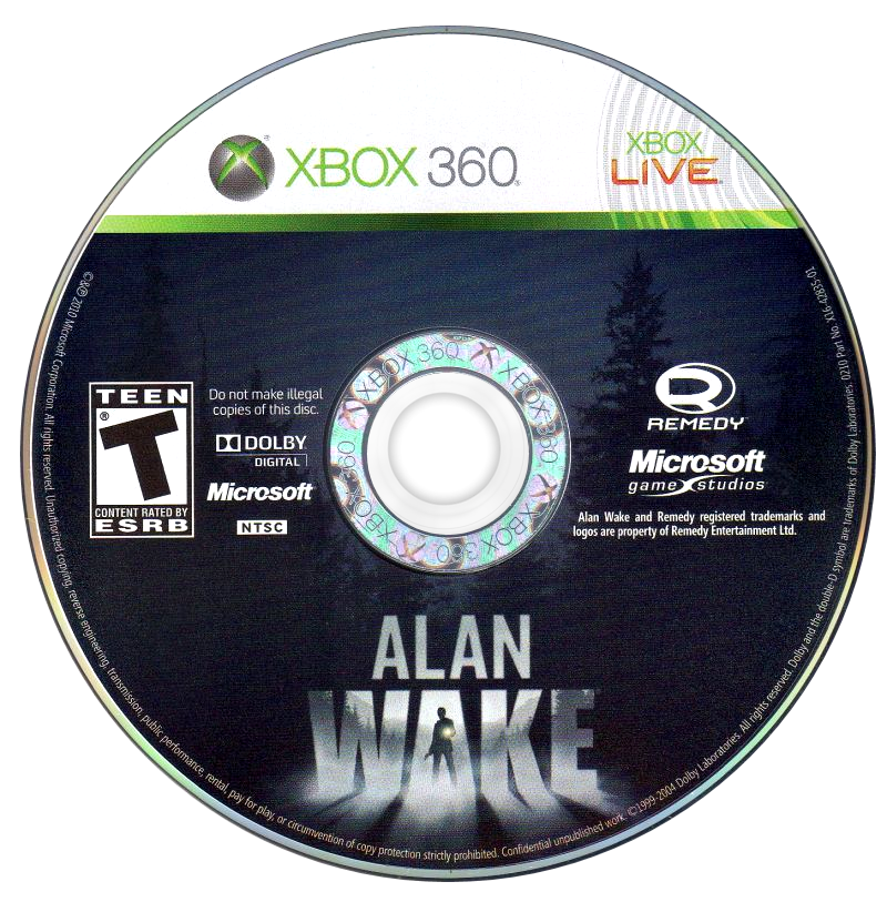 Alan Wake - (Game Only) (Xbox 360)
