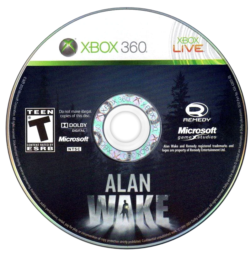 Alan Wake - (Game Only) (Xbox 360)