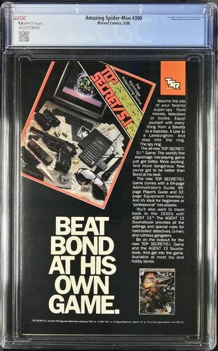 Amazing Spider-Man #300 - CGC Graded 9.6