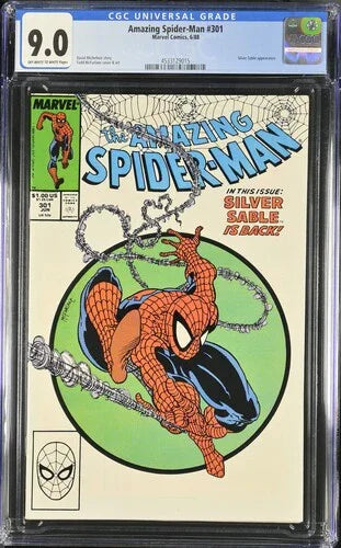 Amazing Spider-Man #301 - CGC Graded 9.0