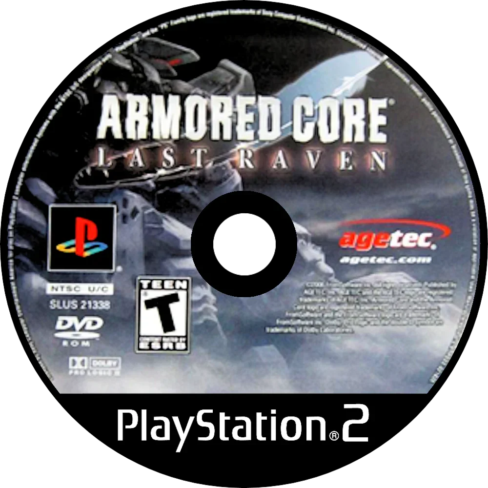 Armored Core Last Raven - (Game Only) (Playstation 2)