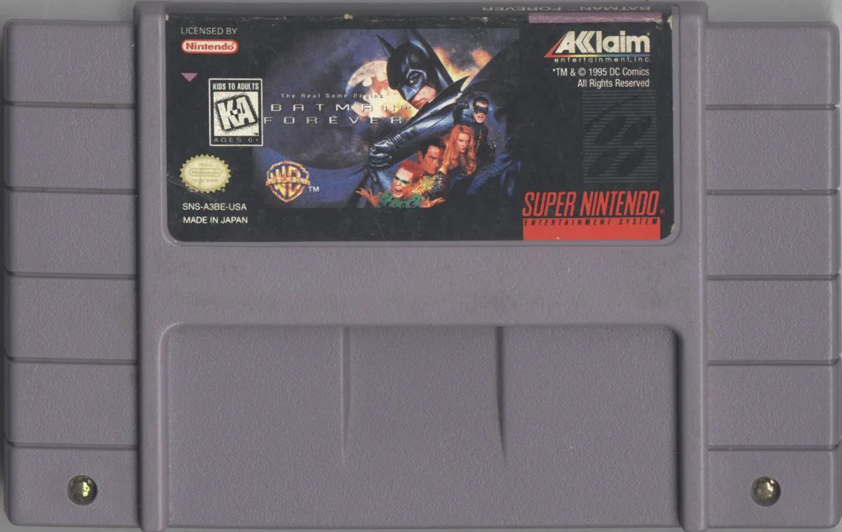 Batman Forever - (Game Only) (Super Nintendo)