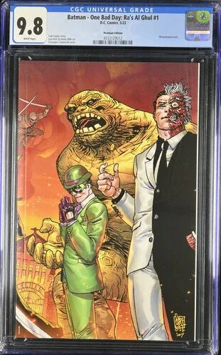 Batman - One Bad Day: Ra's Al Ghul #1 Premium Edition - CGC Graded 9.8