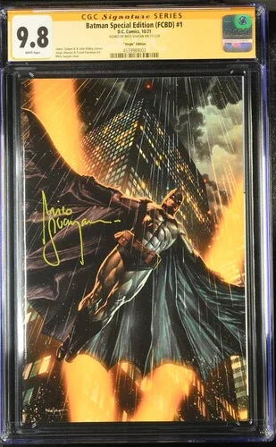 Batman Special Edition (FCBD) #1 Suayan "Virgin" Edition - CGC Signature Series 9.8