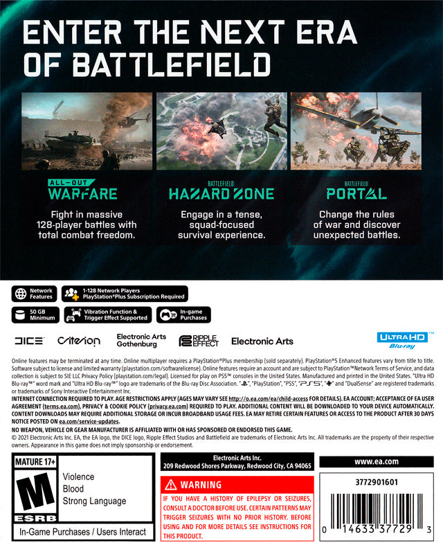 Battlefield 2042 - (New) (Playstation 5)