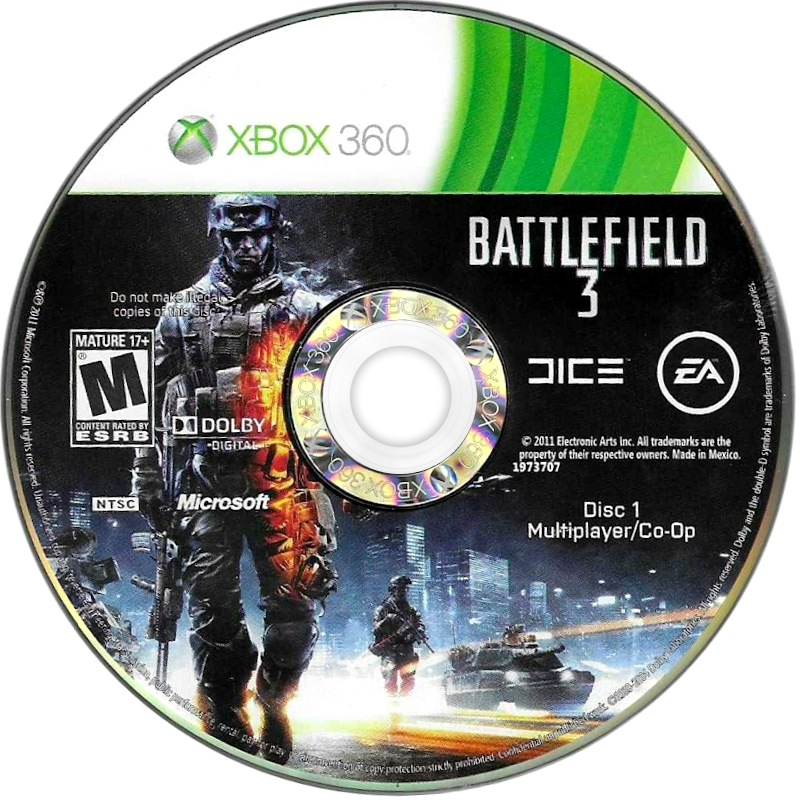 Battlefield 3 - (Game Only) (Xbox 360)